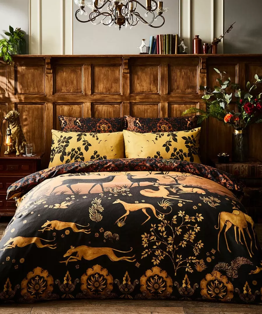 Sale Joe Browns Secret Forest Reversible Duvet Set Black