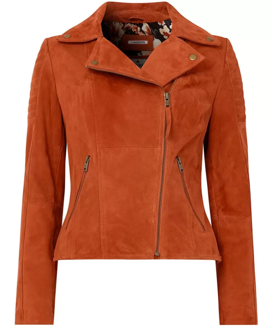 Best Joe Browns Sensational Suede Jacket Orange