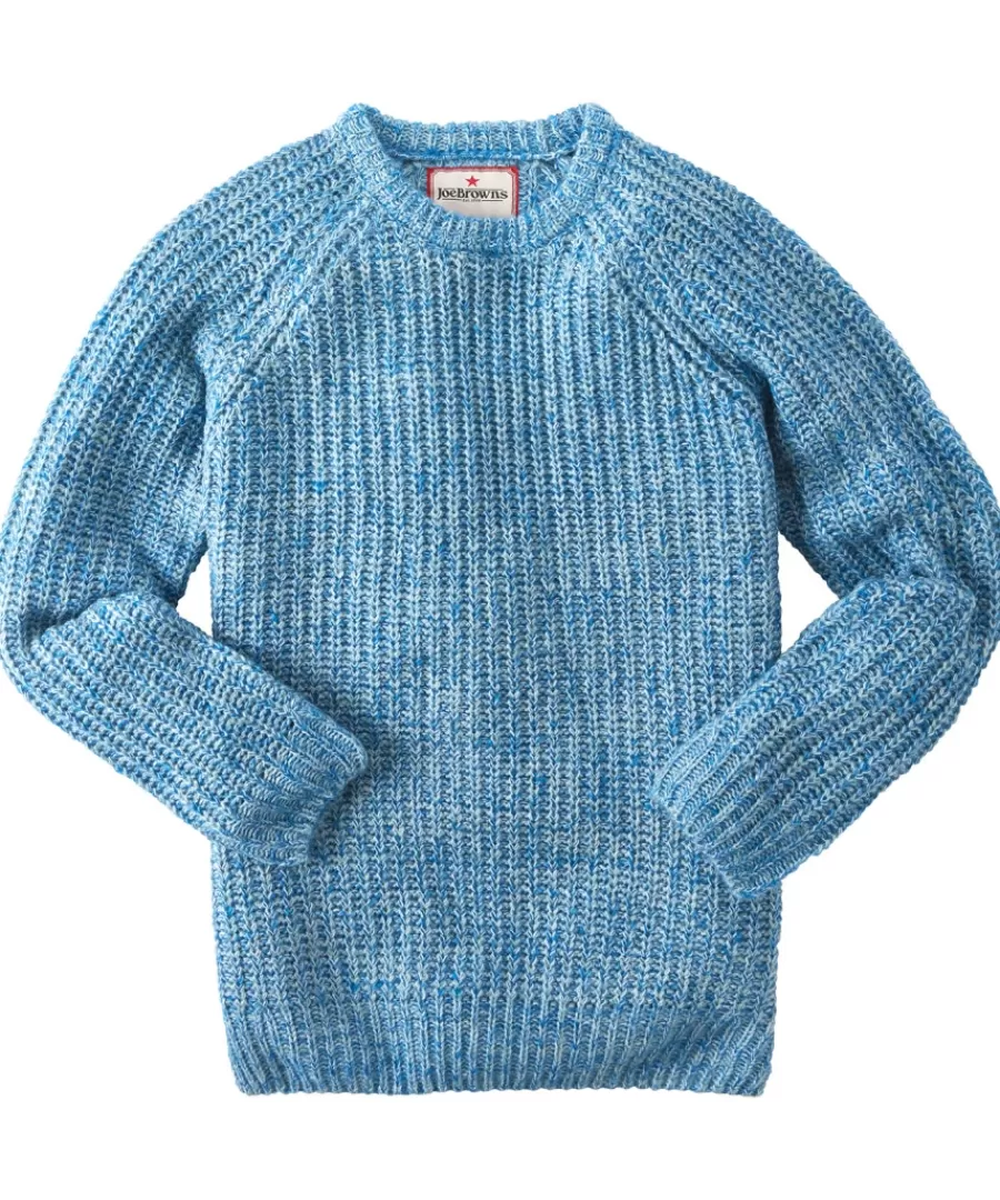 Outlet Joe Browns Shore Crew Knit Blue / Purple / Pink / Orange / Solid Rust / Olive / Lilac / Sunset