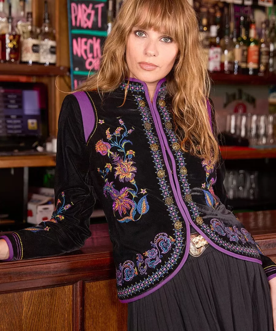 Flash Sale Joe Browns Show Stopper Embroidered Boutique Jacket Black