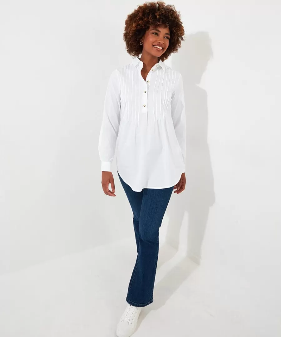 Store Joe Browns Simon's Longline Blouse White