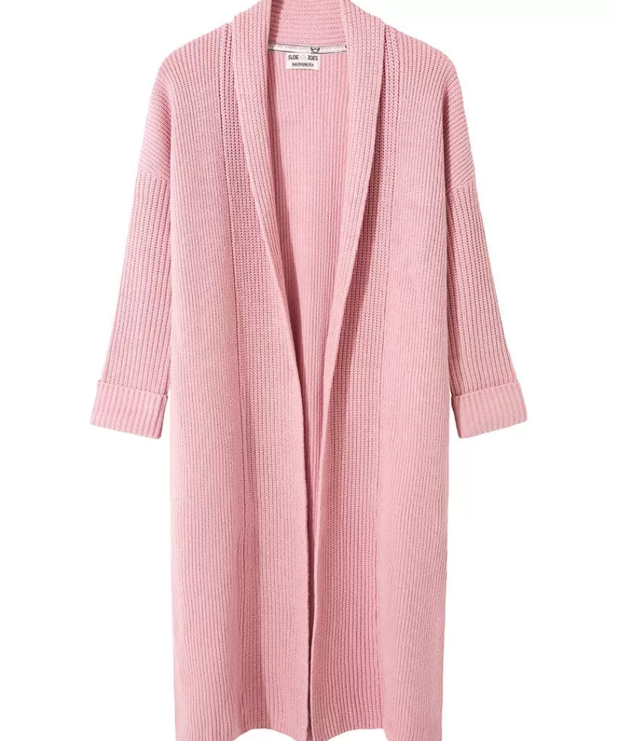 New Joe Browns Sloe Joes Cosy Knitted Cardigan Pink