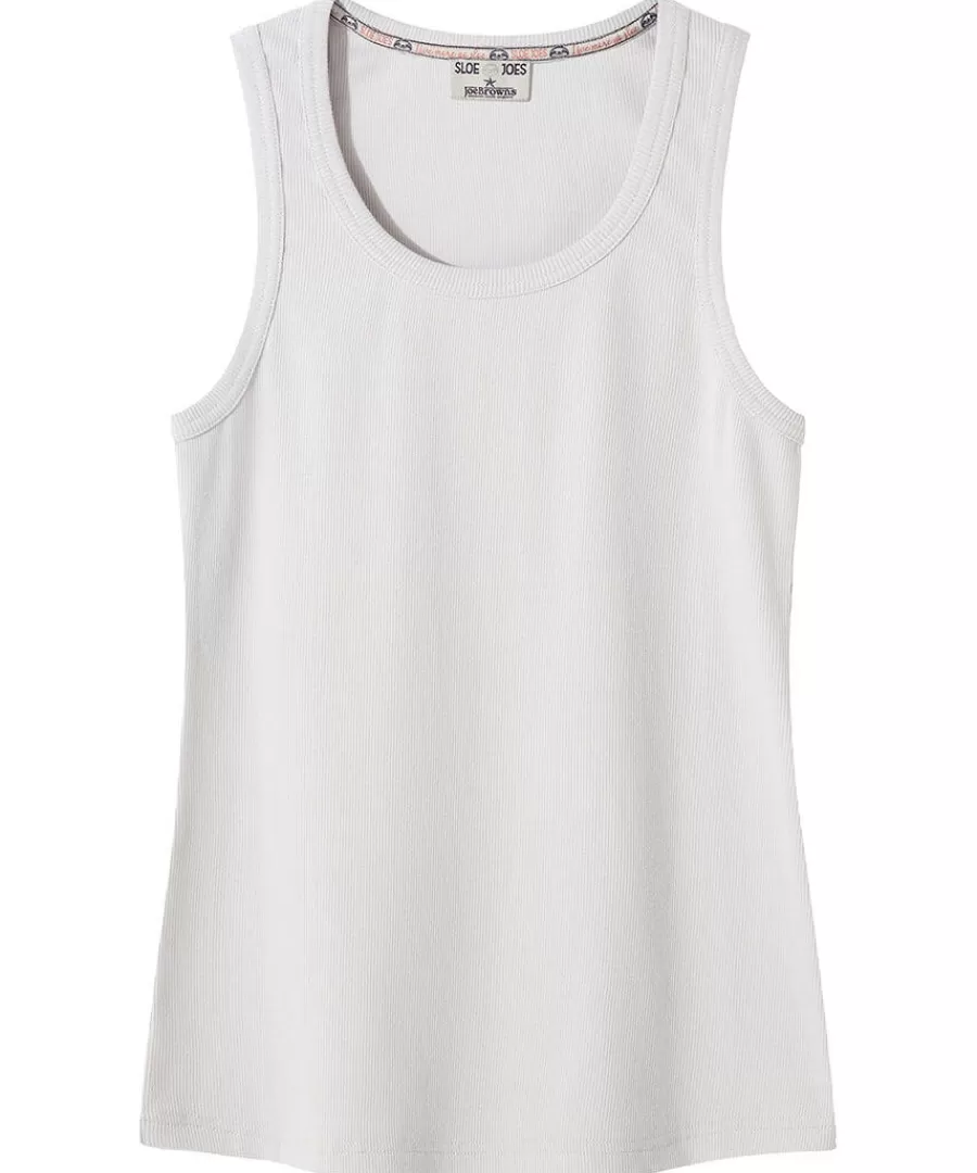 Flash Sale Joe Browns Sloe Joes Super Soft Ribbed Vest Grey / Purple