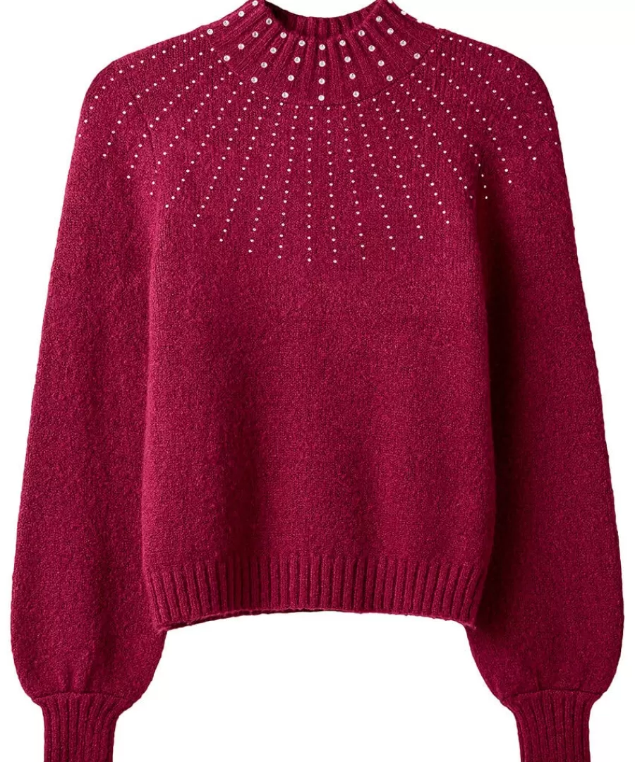 Flash Sale Joe Browns Sparkle Season Jumper Berry