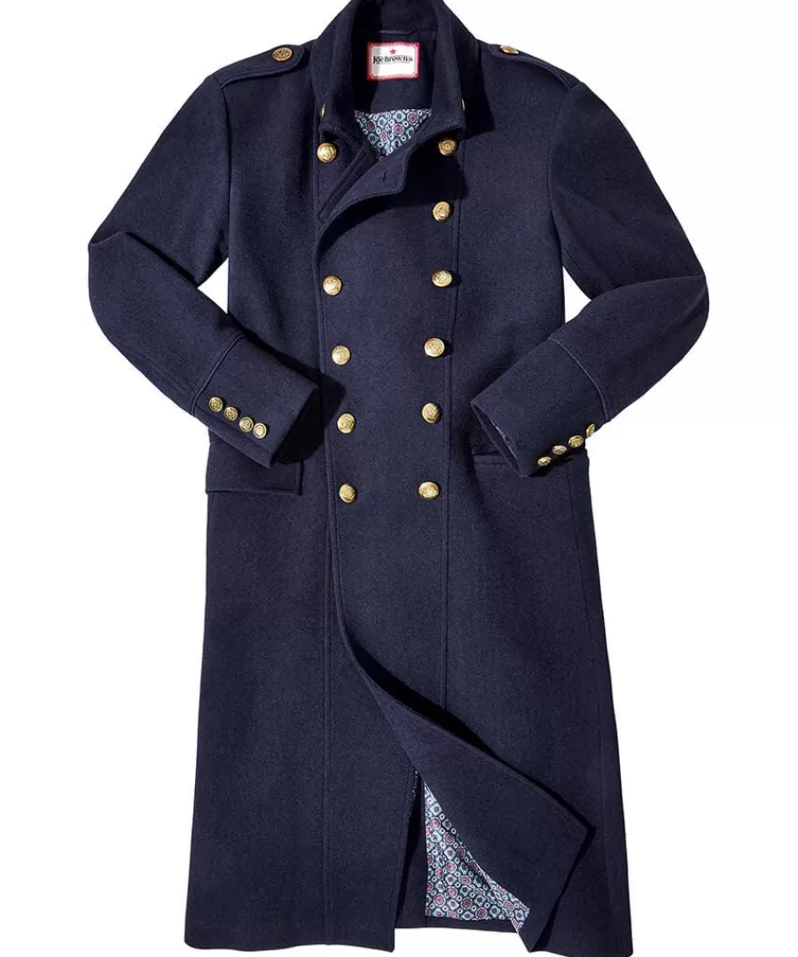 Hot Joe Browns Step Up Coat Navy