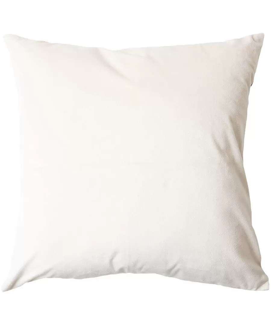 Hot Joe Browns Striking Spaniel Velvet Cushion Brown
