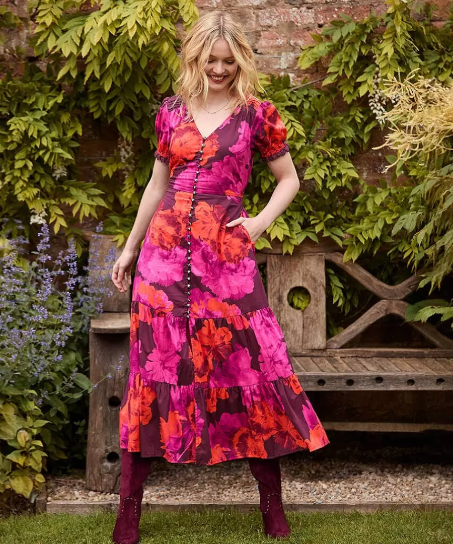 Best Joe Browns Stunning Florals Dress Pink