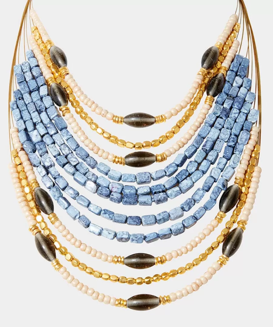 Shop Joe Browns Sublime Layered Boho Necklace Grey