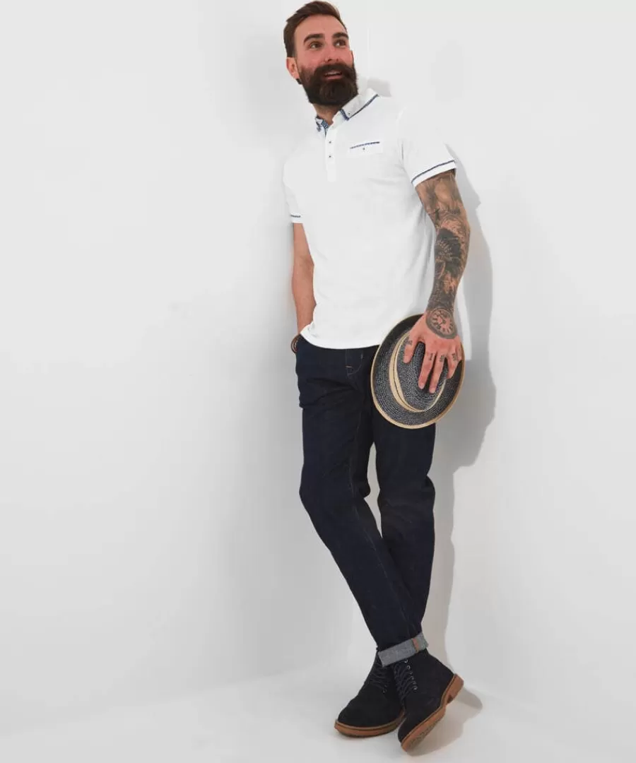 Store Joe Browns Superb Smart Polo Shirt White