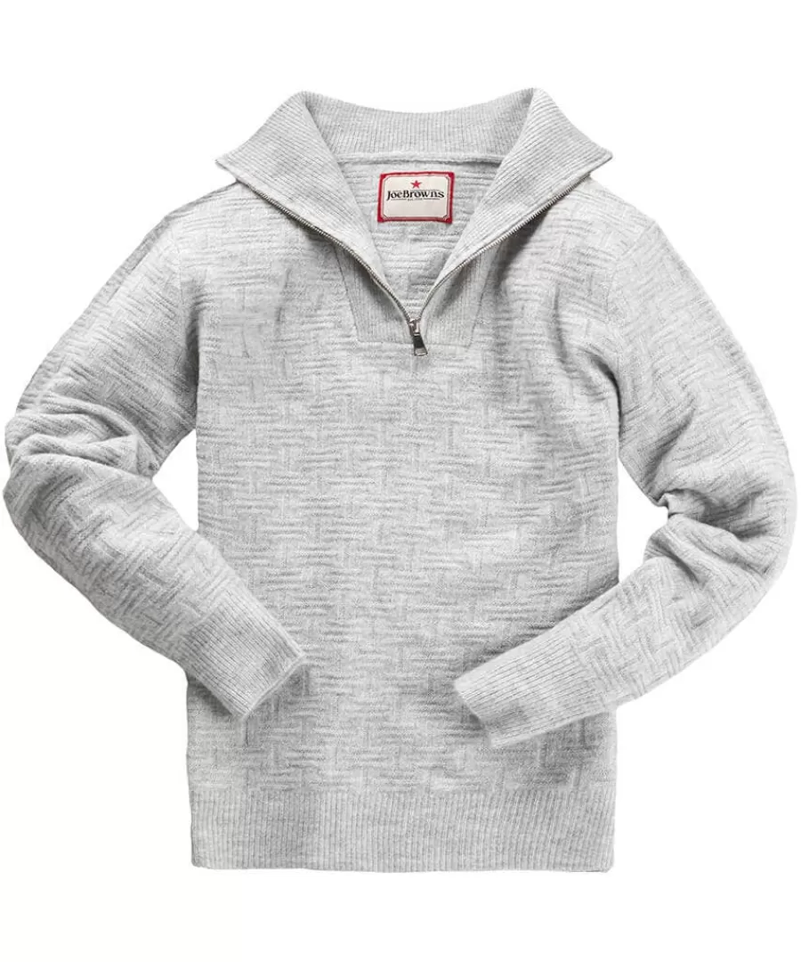Online Joe Browns Terrific Textured Funnel Grey