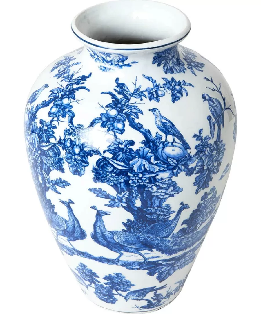 Online Joe Browns Tranquillizing Tropical Bird Vase Blue