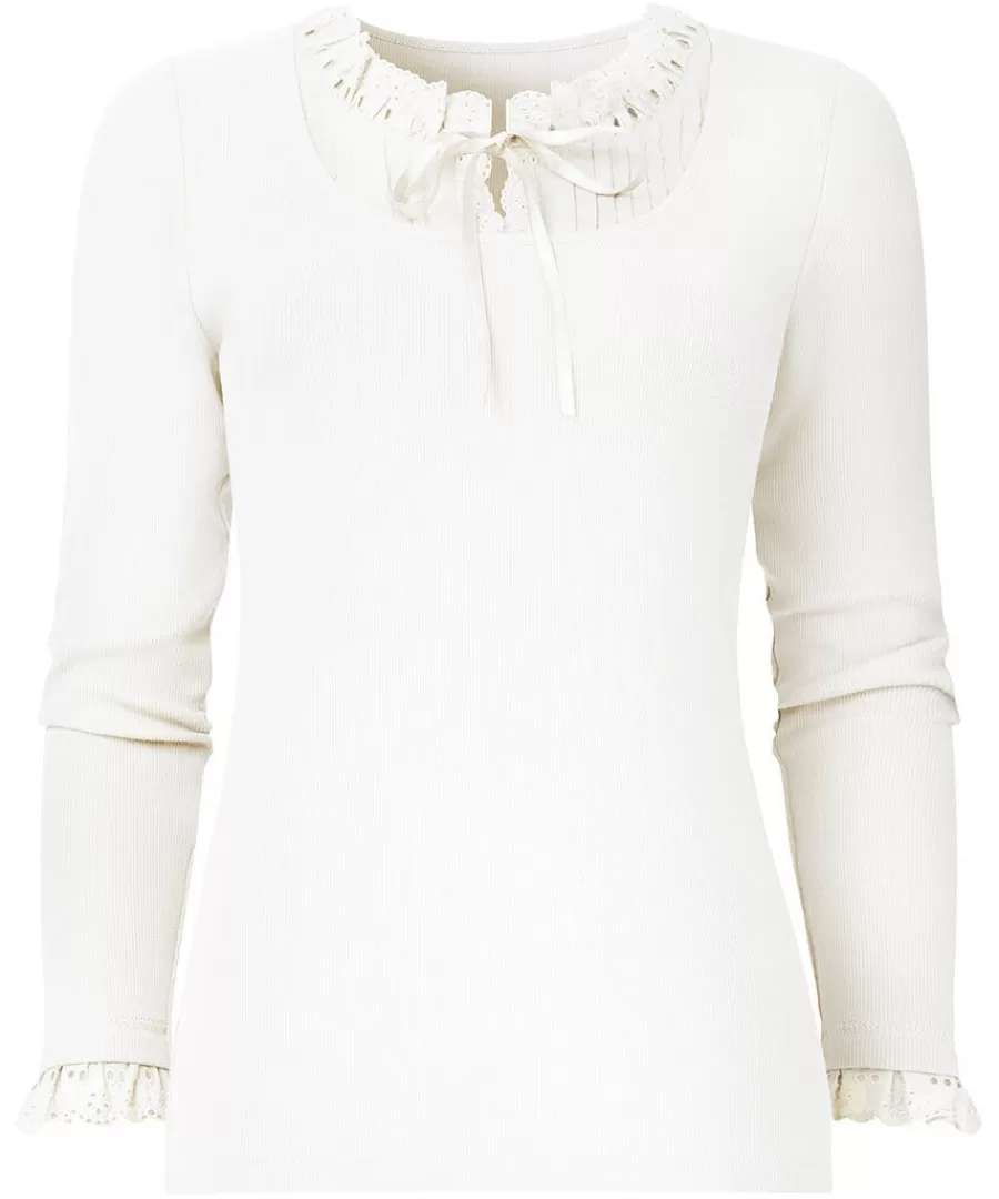 Cheap Joe Browns Trixie Collar Detail Top Cream / Blue