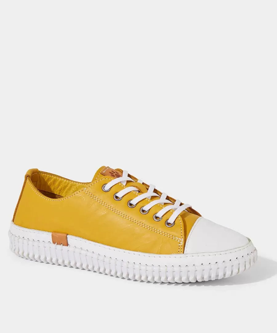 Shop Joe Browns Truffle Softy Leather Pumps Mustard