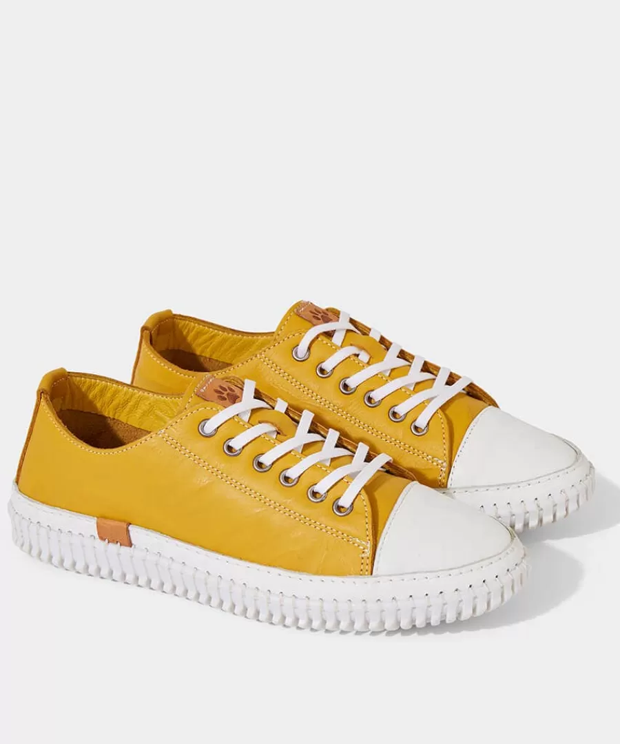 Shop Joe Browns Truffle Softy Leather Pumps Mustard