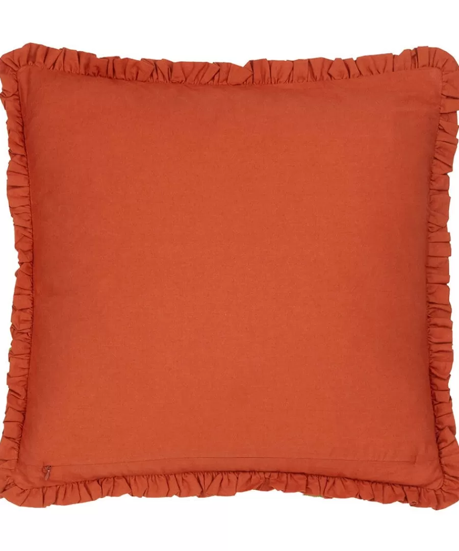 Clearance Joe Browns Unbound Wanderer Frill Cushion Amber
