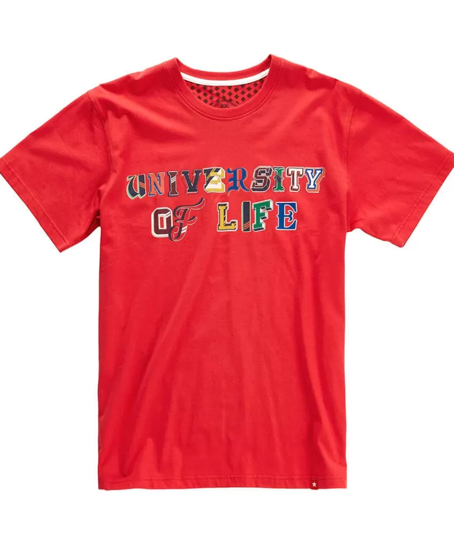 Outlet Joe Browns University Of Life Tee Red