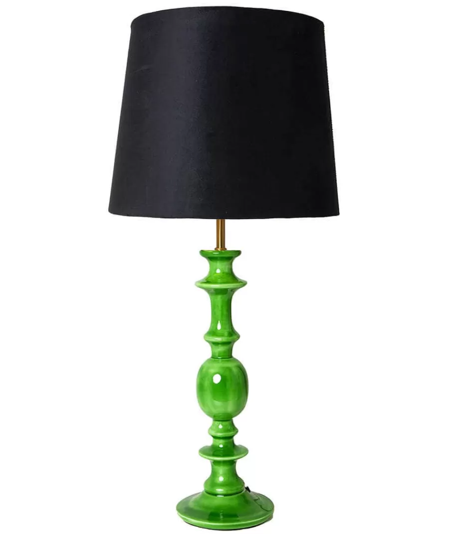 Cheap Joe Browns Vibrant And Velvet Table Lamp Green