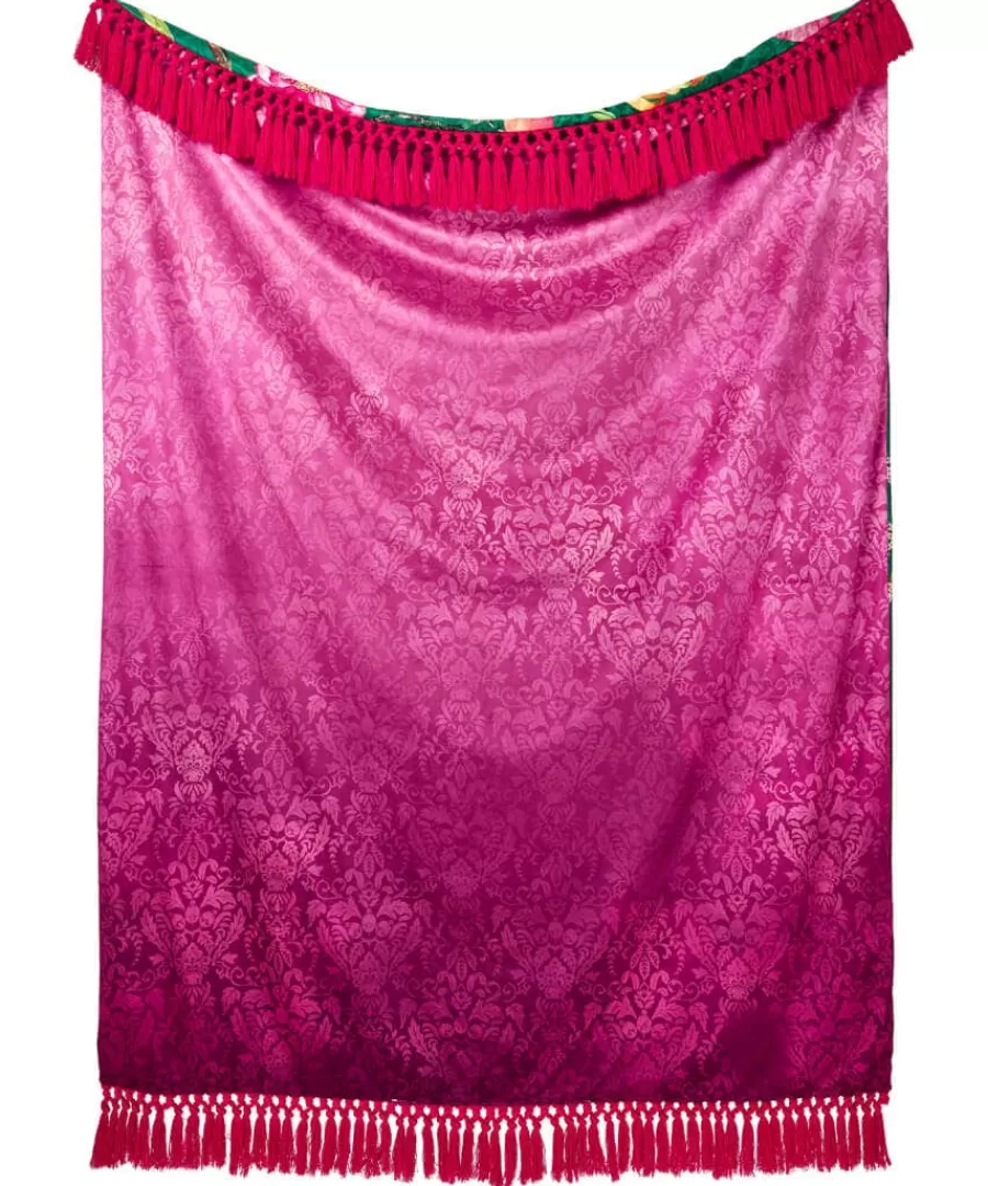 Sale Joe Browns Victoriana Vibrant Reversible Throw Green