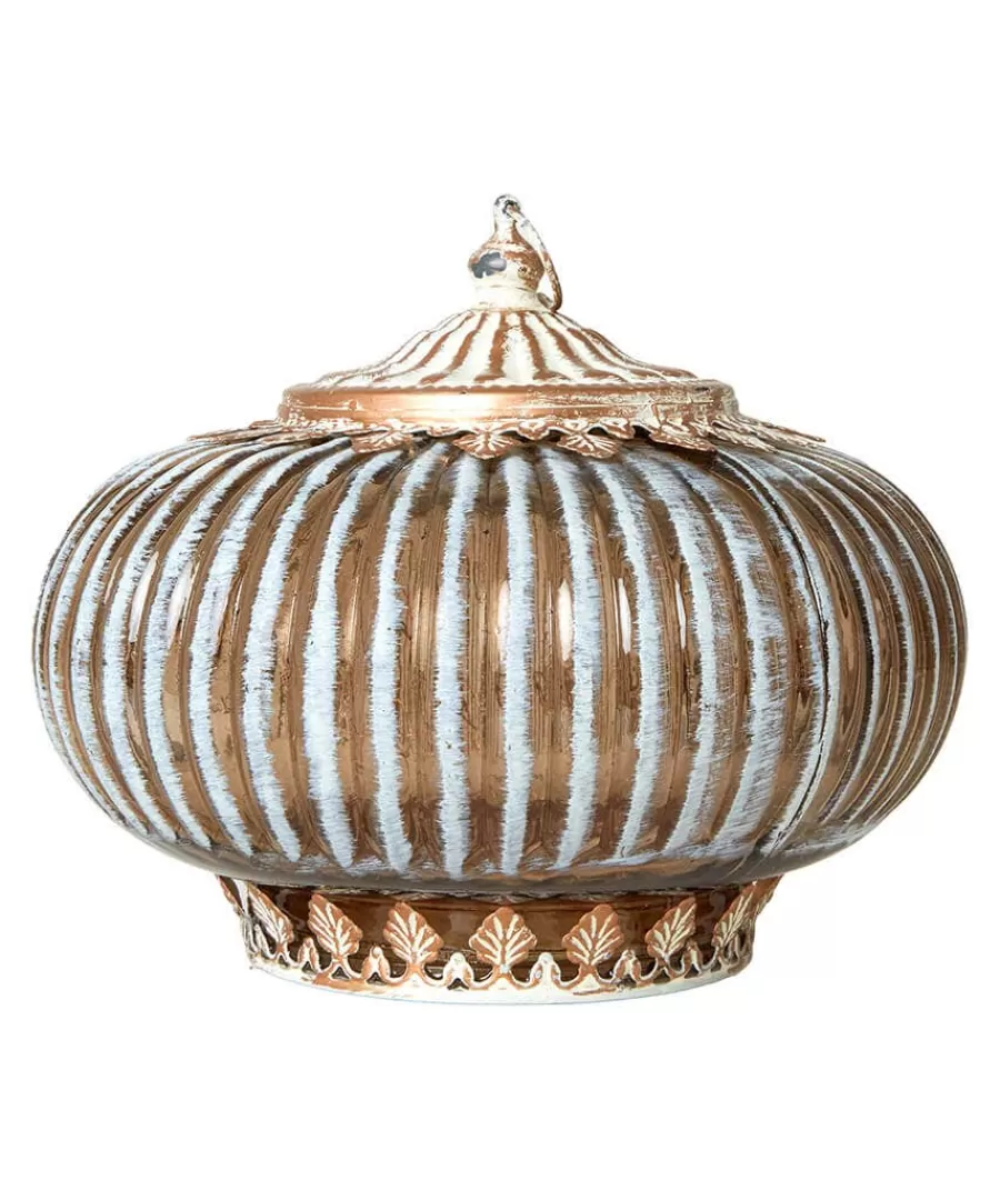 Store Joe Browns Vietnamese Luminous LED Lantern Gold