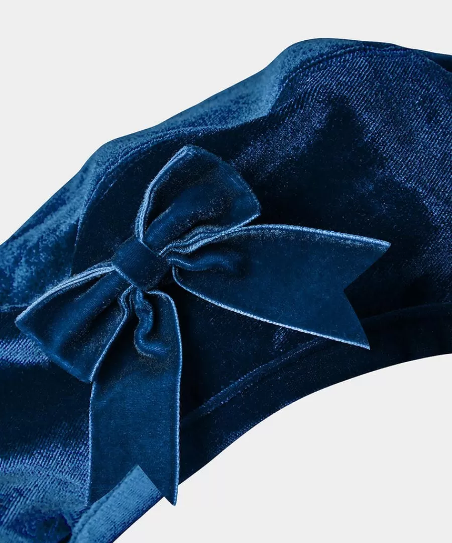 Online Joe Browns Vintage Luxe Velvet Beret Dark Teal