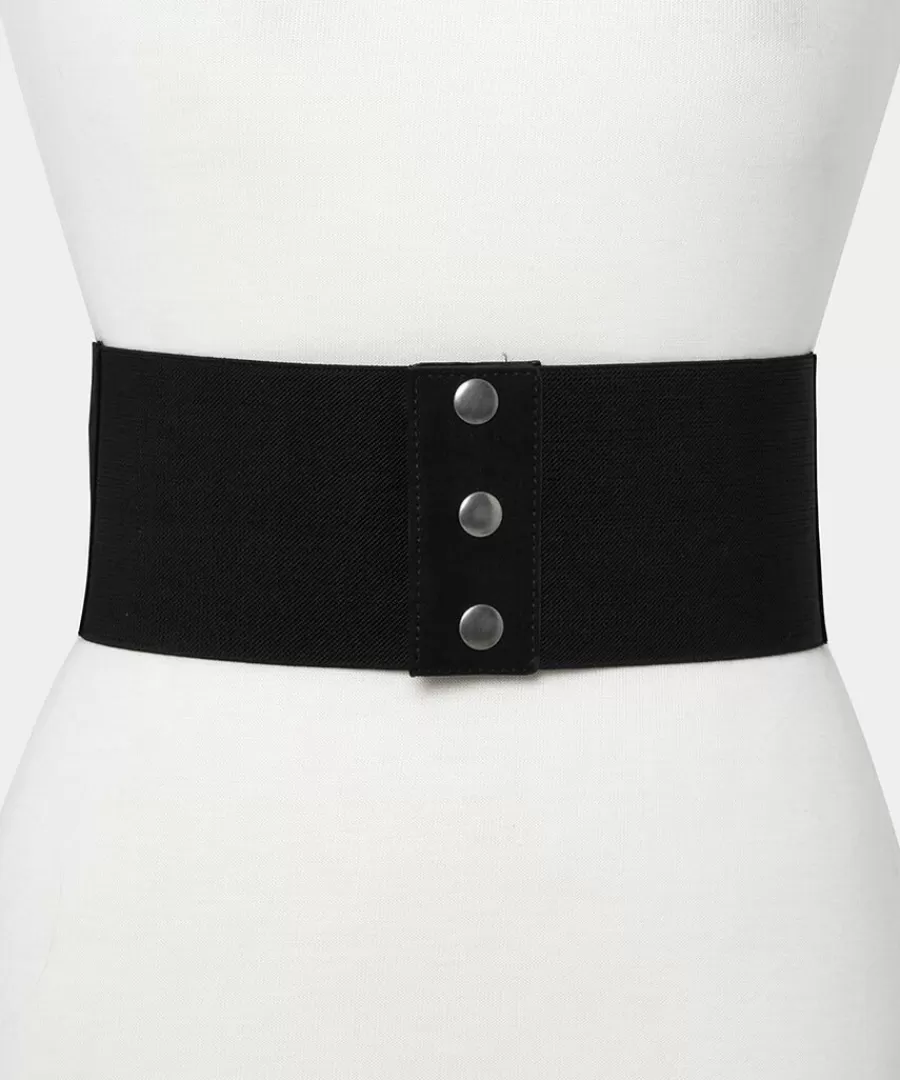 Shop Joe Browns Vivienne Lace Up Corset Belt Black