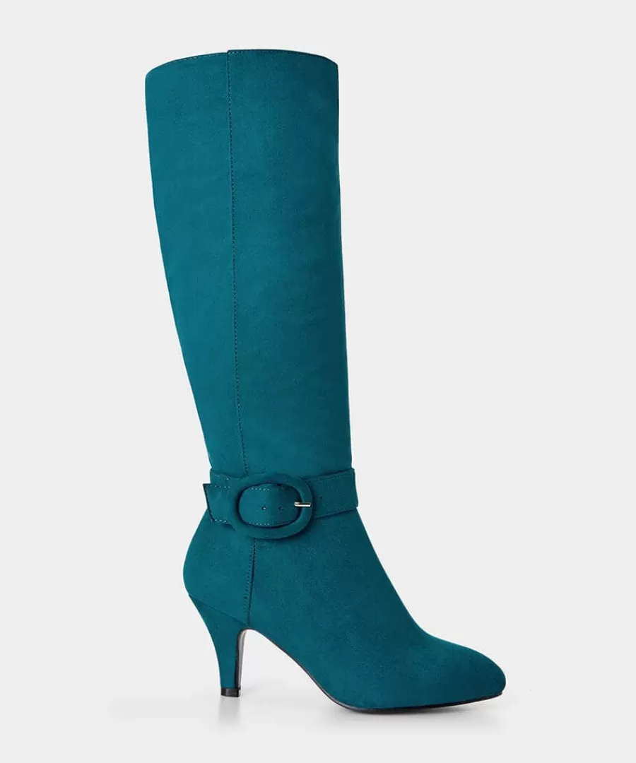 Discount Joe Browns Walk This Way Buckle Boots Teal