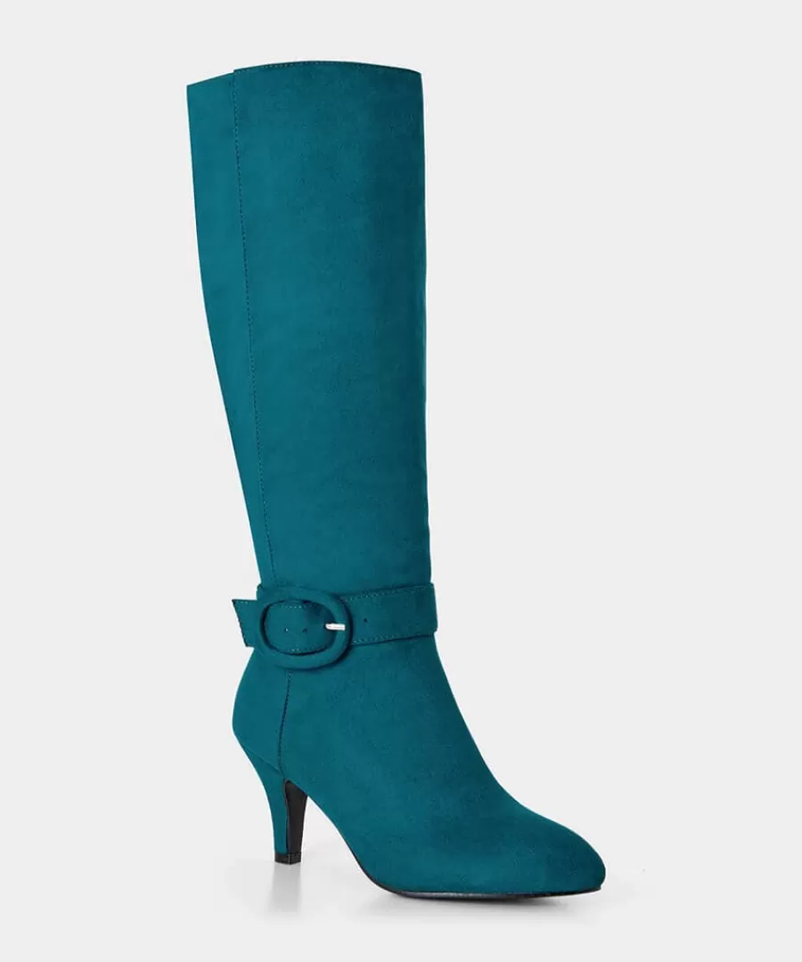 Discount Joe Browns Walk This Way Buckle Boots Teal