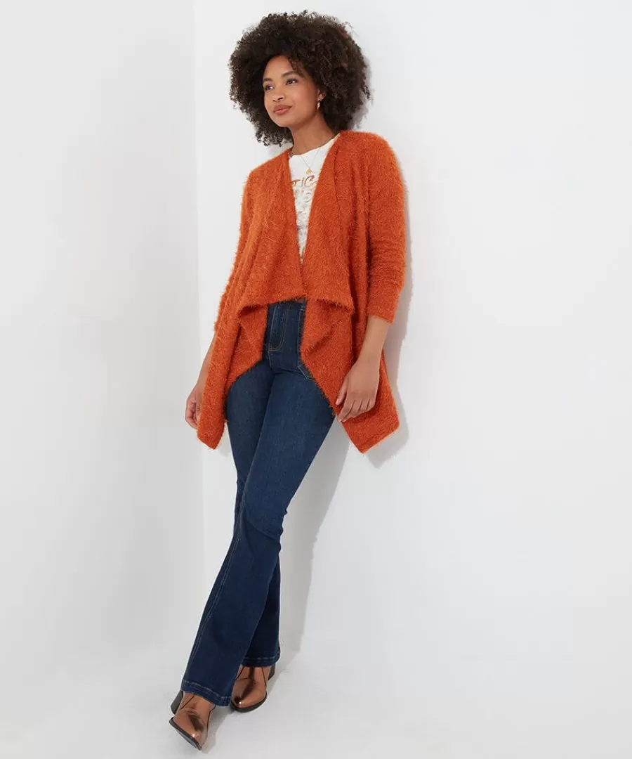 Cheap Joe Browns Waterfall Cardigan Orange