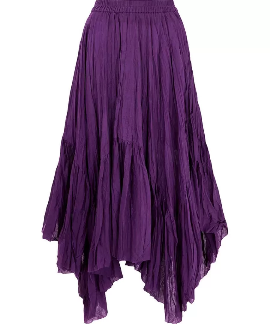New Joe Browns Wild And Free Layered Skirt Purple