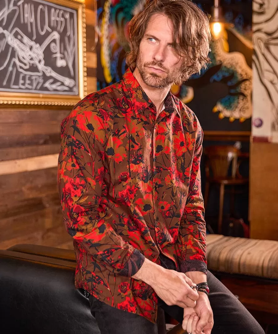 Discount Joe Browns Wild Flower Shirt Toffee