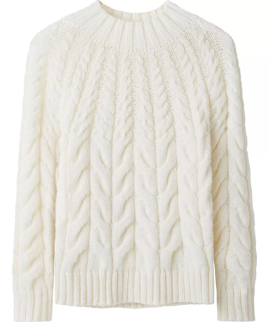 Online Joe Browns Winter Walks Cable Knit Jumper Cream