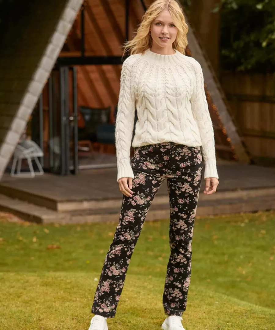 Online Joe Browns Winter Walks Cable Knit Jumper Cream