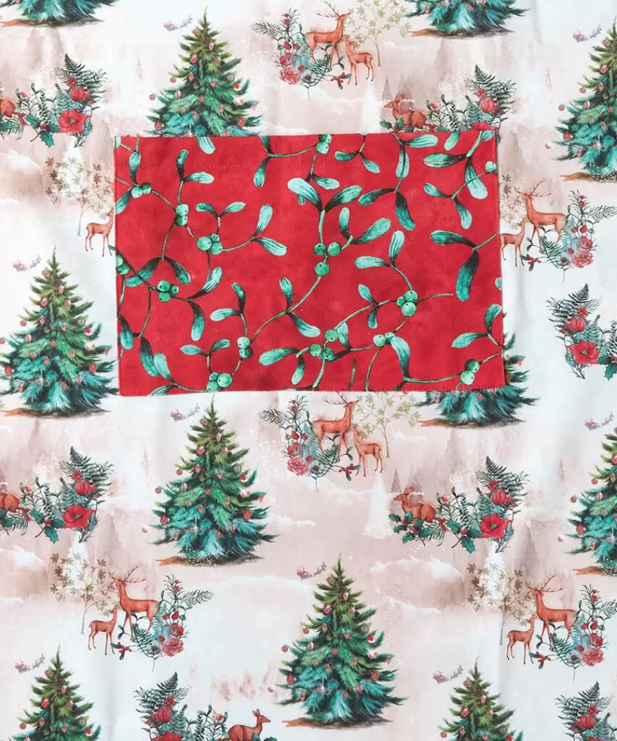 Discount Joe Browns Wondrous Woodland Christmas Apron Cream