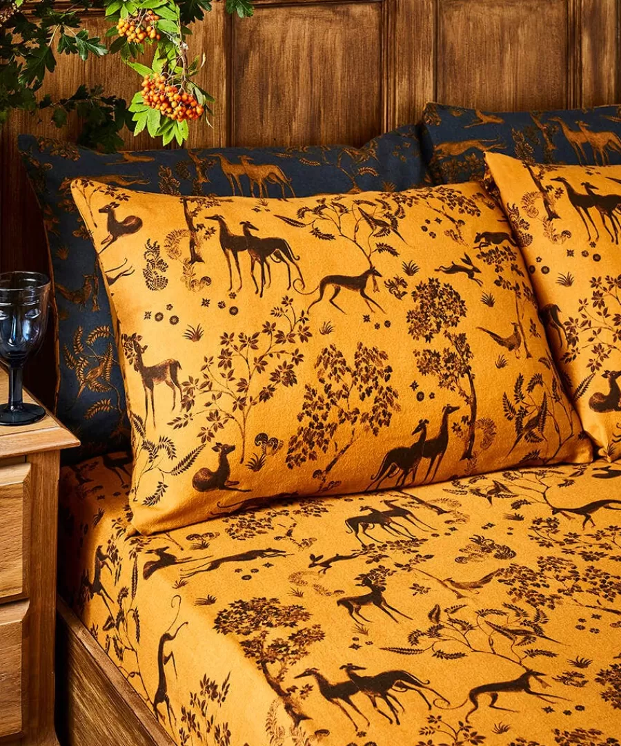 Online Joe Browns Woodland Wanderer Brushed Cotton Matching Bedding Orange