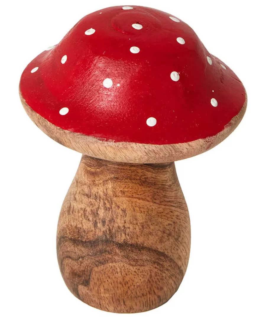 Online Joe Browns Woodland Winter Miniature Toadstool Red