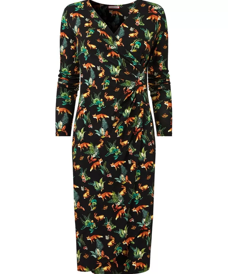 Online Joe Browns Woodland Wonder Jersey Dress Black