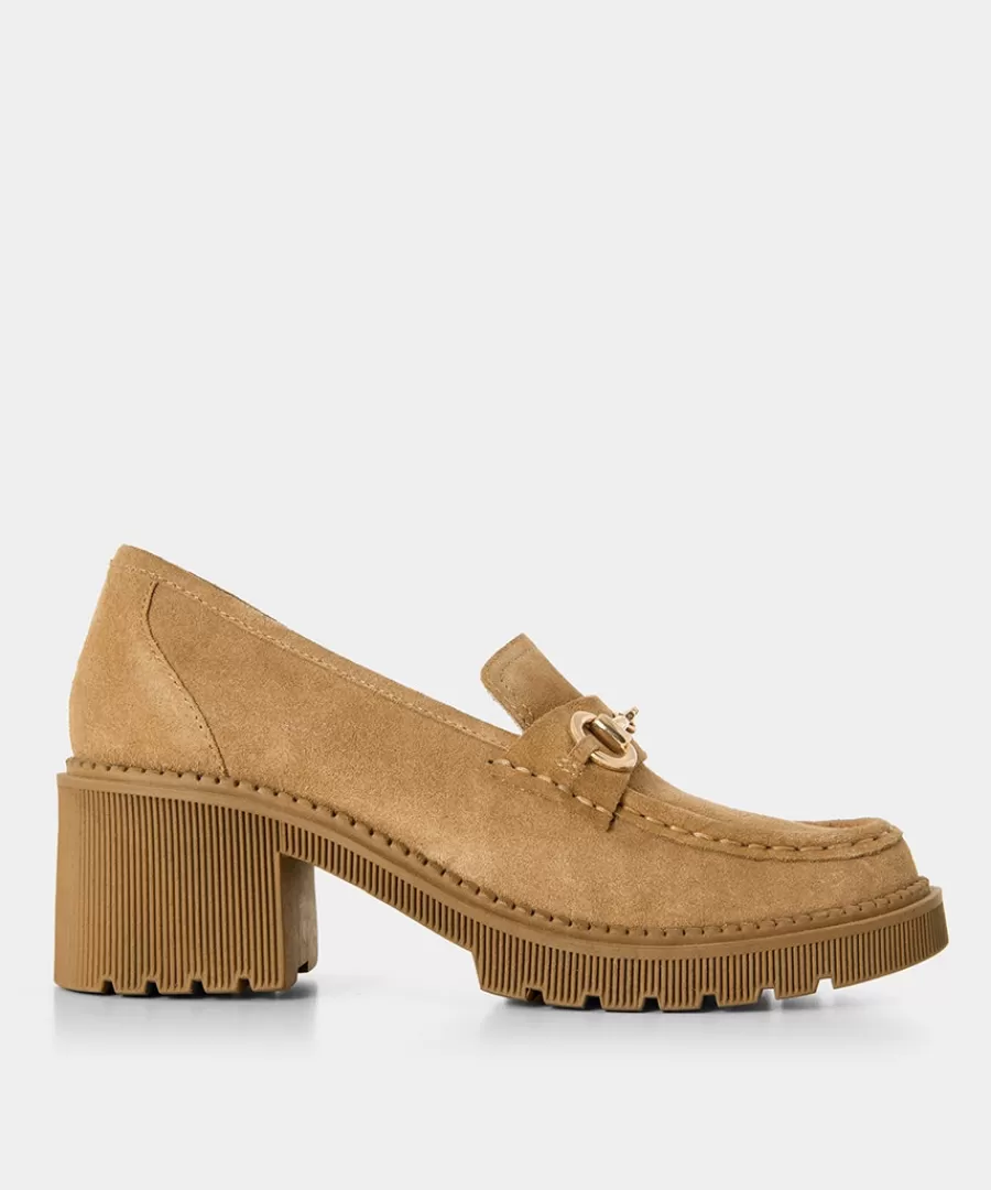 Clearance Joe Browns Your Choice Chunky Suede Shoes Tan